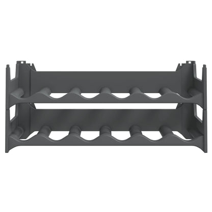 Weinregal für 12 Flaschen PP Stapelbar