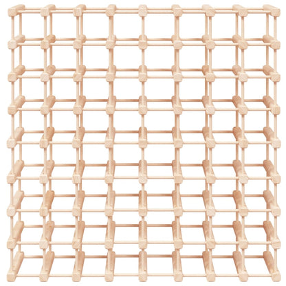 Weinregal für 72 Flaschen 90,5x23x90,5 cm Massivholz Kiefer