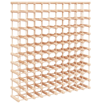 Weinregal für 120 Flaschen 112,5x23x123,5 cm Massivholz Kiefer