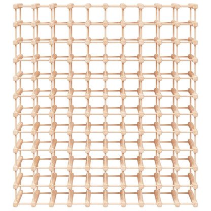 Weinregal für 120 Flaschen 112,5x23x123,5 cm Massivholz Kiefer