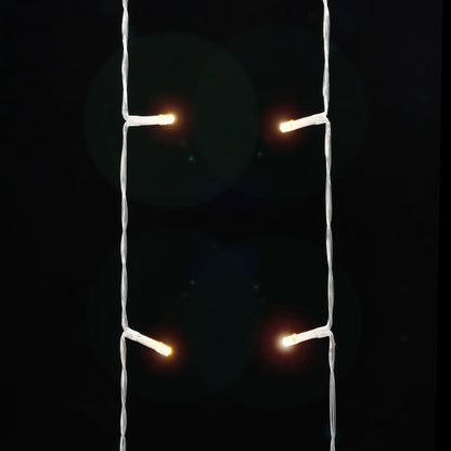 Weihnachtsbaum-Beleuchtung 320 LEDs Warmweiß 375 cm