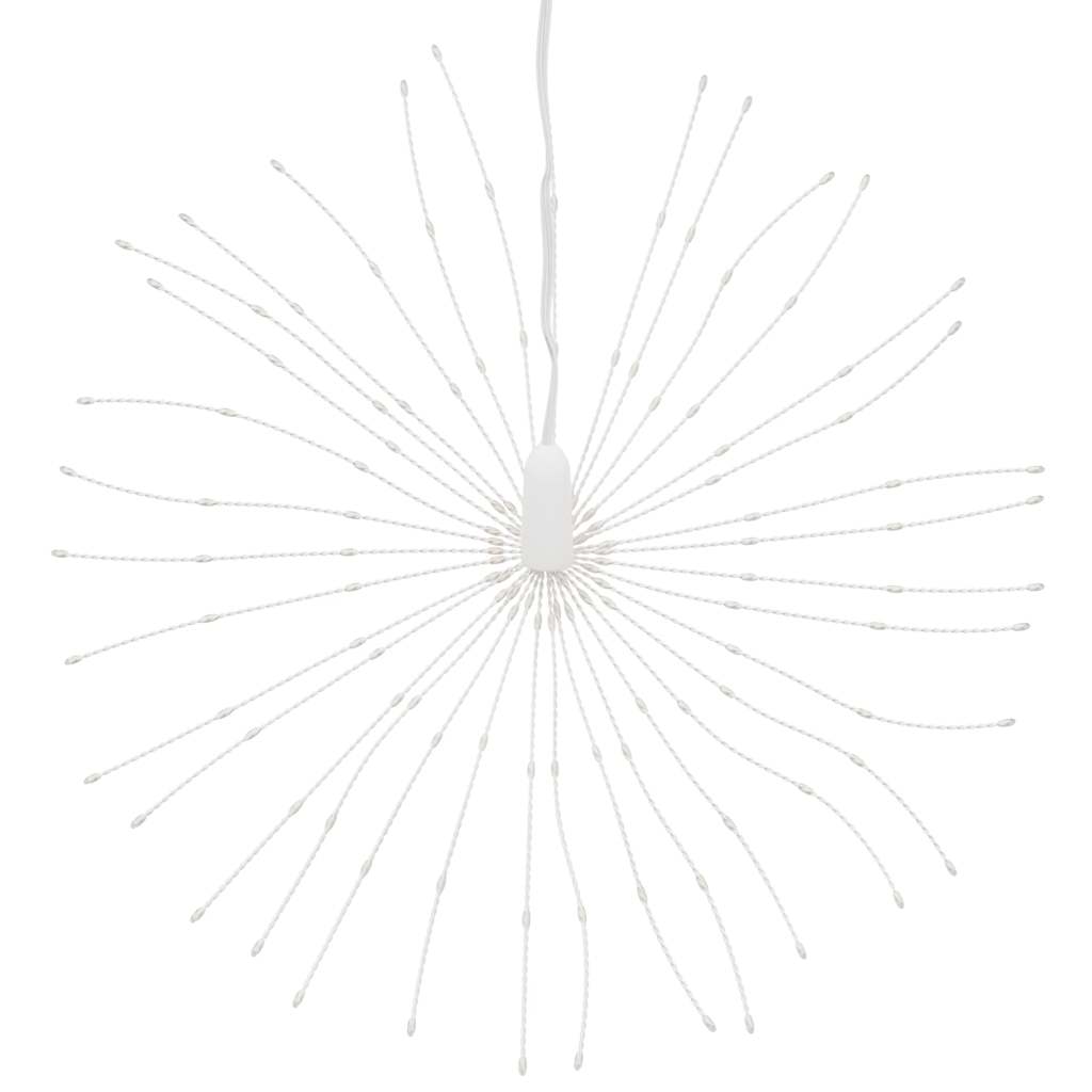 Weihnachtsbeleuchtung Feuerwerk 140 LEDs Warmweiß 17 cm