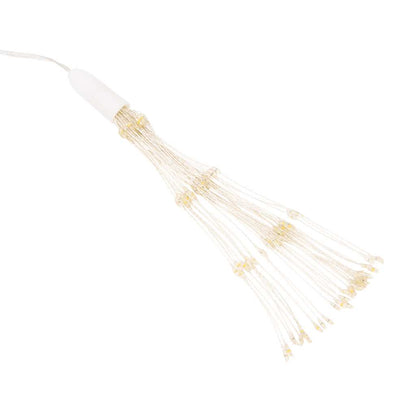 Luci di Natale Fuochi d'artificio 4 pezzi 140 LED bianco caldo 17 cm