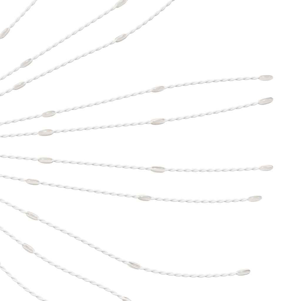 Weihnachtsbeleuchtung Feuerwerk 140 LEDs Blau 17 cm