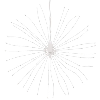 Luci di Natale Fuochi d'artificio 4 pezzi 140 LED Blu 17 cm