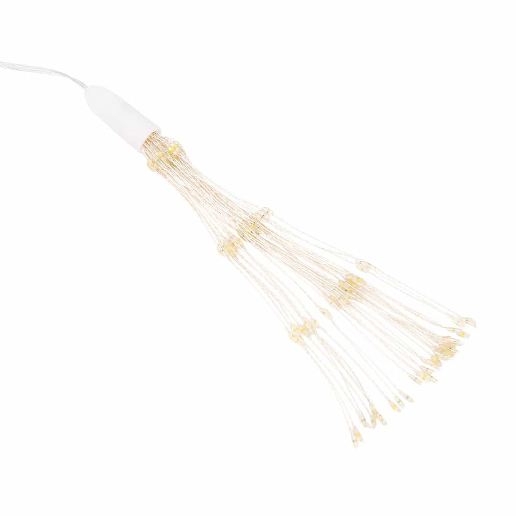 Luci di Natale Fuochi d'artificio 4 pezzi 140 LED multicolore