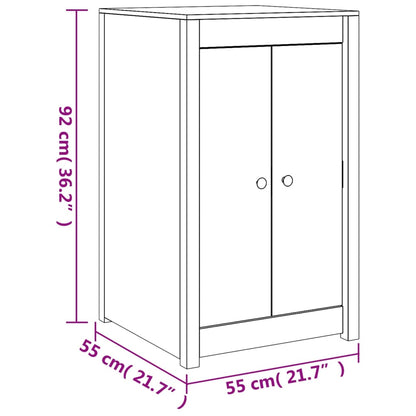 Outdoor-Küchenschrank Massivholz Kiefer