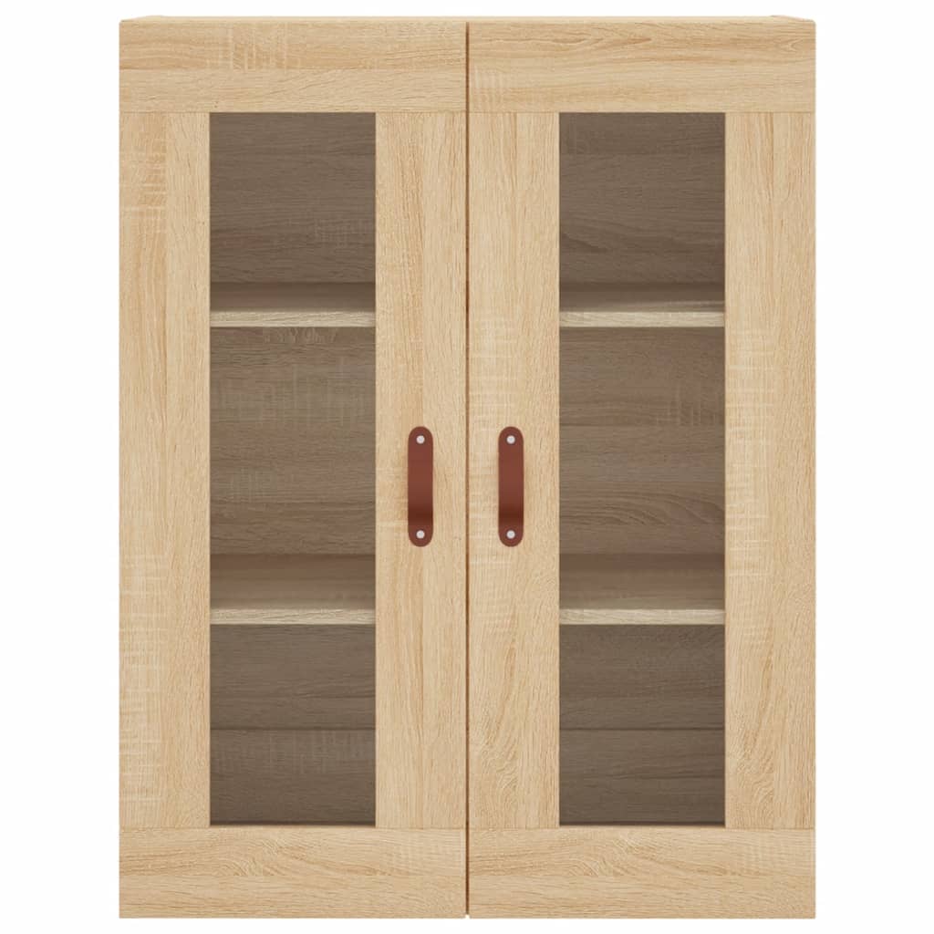 Wandschrank Sonoma-Eiche 69,5x34x90 cm