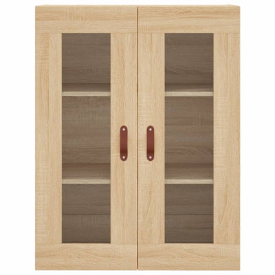 Wandschrank Sonoma-Eiche 69,5x34x90 cm