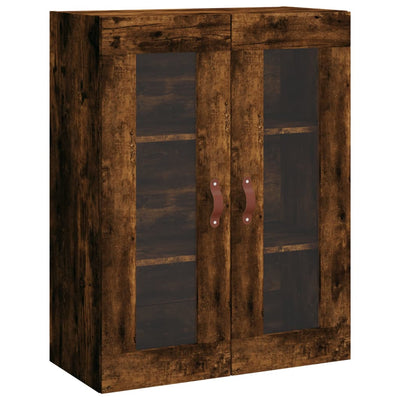 Wandschrank Räuchereiche 69,5x34x90 cm