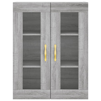 Wandschrank Grau Sonoma 69,5x34x90 cm