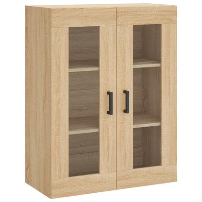 Wandschrank Sonoma-Eiche 69,5x34x90 cm