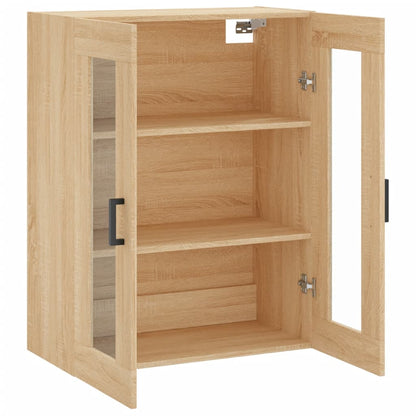 Wandschrank Sonoma-Eiche 69,5x34x90 cm