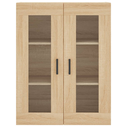 Wandschrank Sonoma-Eiche 69,5x34x90 cm