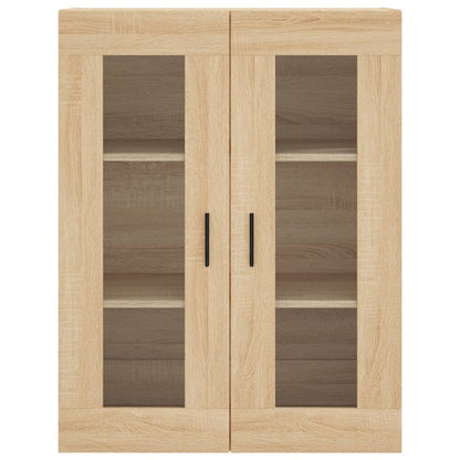 Wandschrank Sonoma-Eiche 69,5x34x90 cm