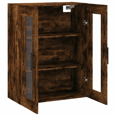 Wandschrank Räuchereiche 69,5x34x90 cm