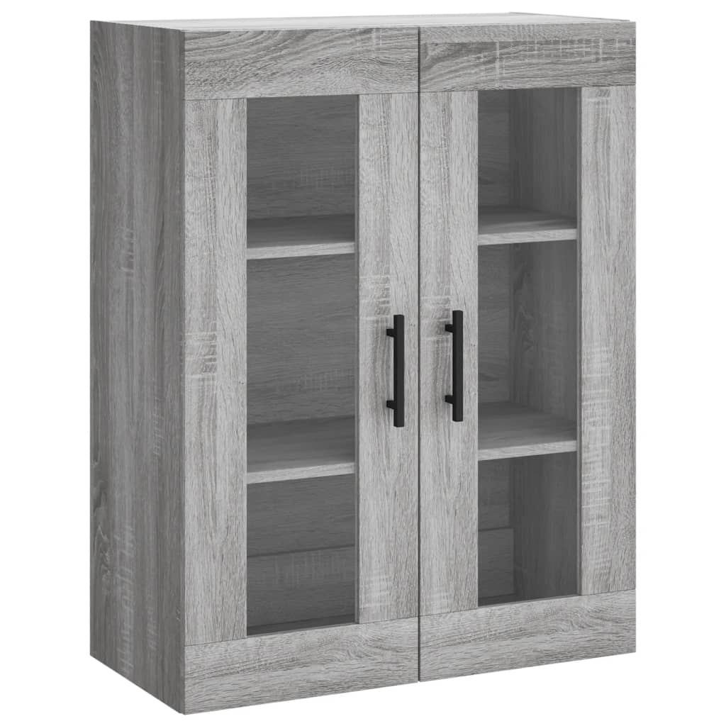 Wandschrank Grau Sonoma 69,5x34x90 cm