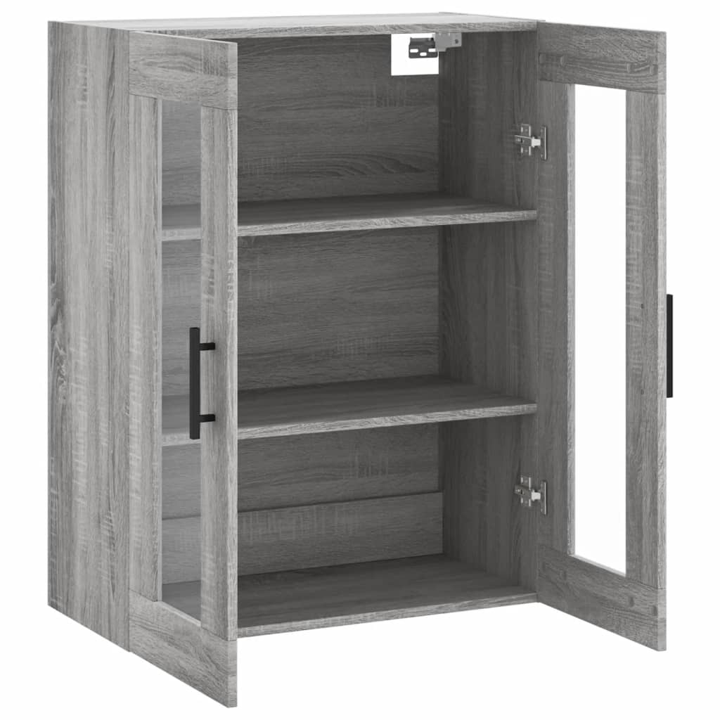 Wandschrank Grau Sonoma 69,5x34x90 cm