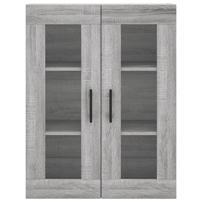 Wandschrank Grau Sonoma 69,5x34x90 cm