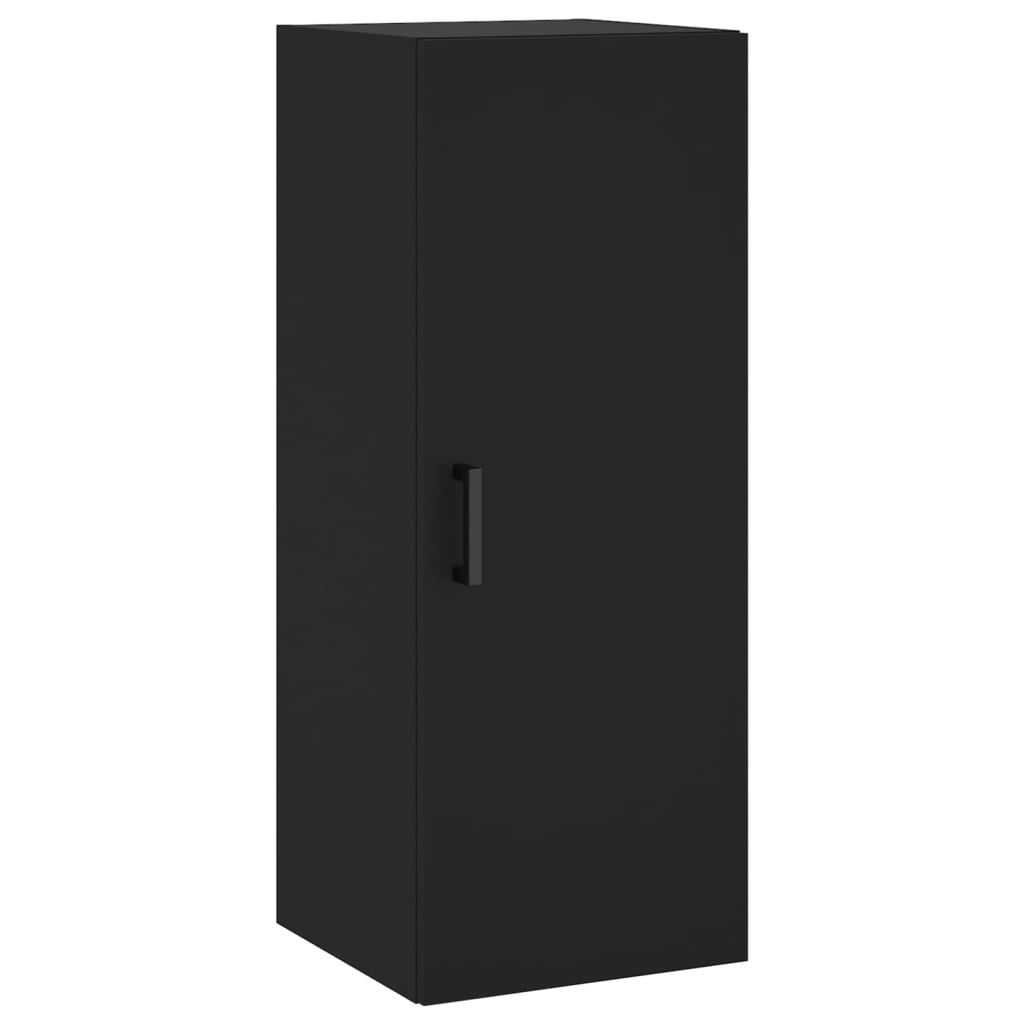 Wandschrank Schwarz 34,5x34x90 cm