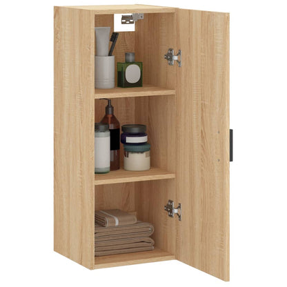 Wandschrank Sonoma-Eiche 34,5x34x90 cm