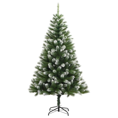 Künstlicher Weihnachtsbaum Klappbar Beschneit 120 cm