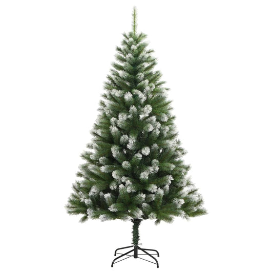 Künstlicher Weihnachtsbaum Klappbar Beschneit 120 cm