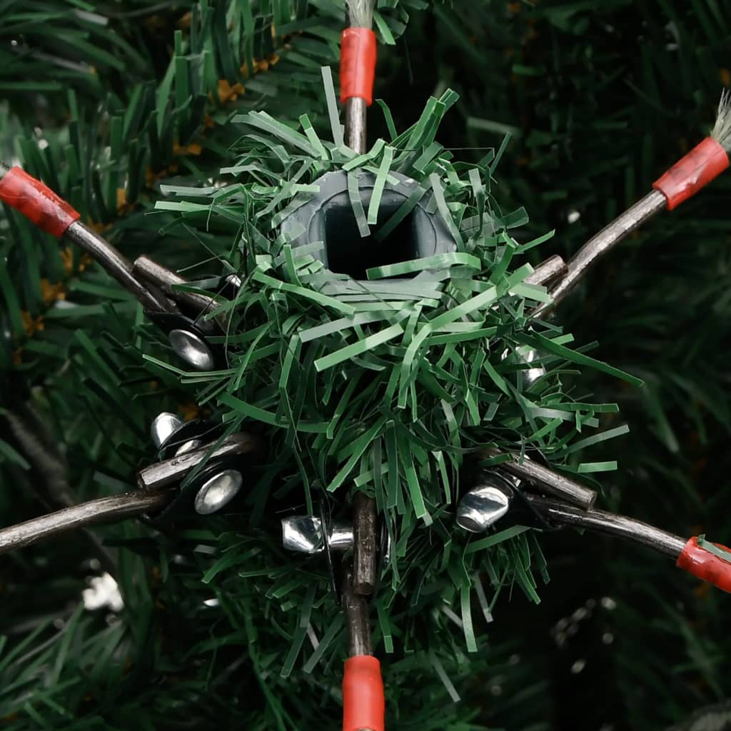 Künstlicher Weihnachtsbaum Klappbar Beschneit 150 cm