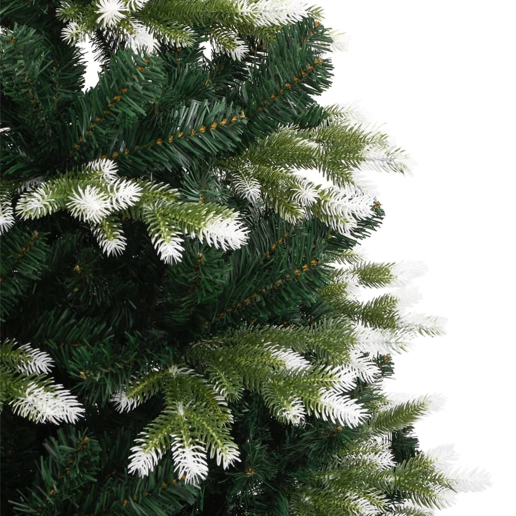 Künstlicher Weihnachtsbaum Klappbar Beschneit 240 cm