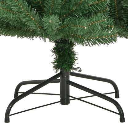 Künstlicher Weihnachtsbaum Klappbar mit Ständer Grün 120 cm