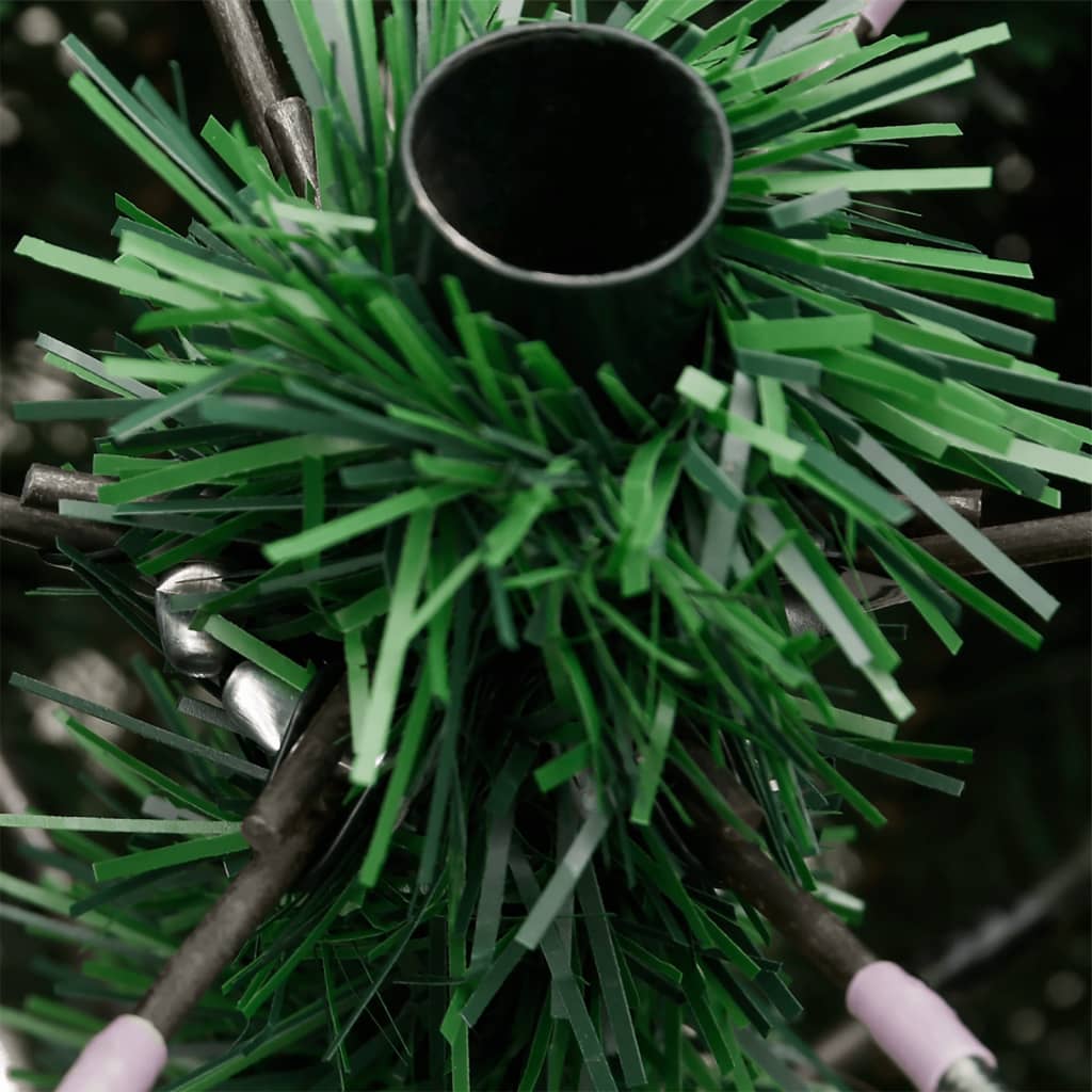 Künstlicher Weihnachtsbaum Klappbar mit Ständer Grün 120 cm