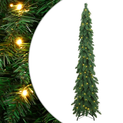 Künstlicher Weihnachtsbaum mit Beleuchtung 100 LEDs 180 cm