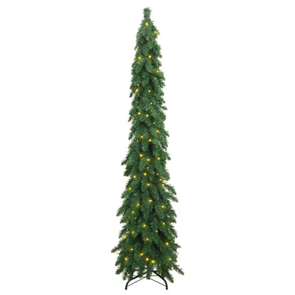 Künstlicher Weihnachtsbaum mit Beleuchtung 100 LEDs 180 cm