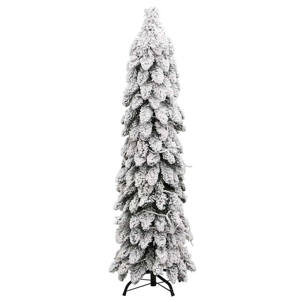 Künstlicher Weihnachtsbaum Beleuchtung & Schnee 60 LEDs 120 cm
