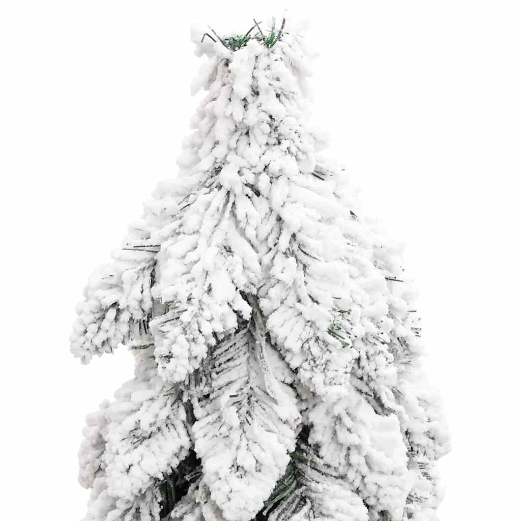 Künstlicher Weihnachtsbaum Beleuchtung & Schnee 60 LEDs 120 cm