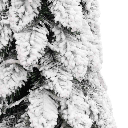 Künstlicher Weihnachtsbaum Beleuchtung & Schnee 60 LEDs 120 cm