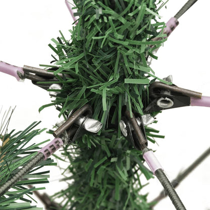 Künstlicher Weihnachtsbaum Klappbar mit Zapfen & Beeren 120 cm