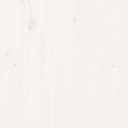 Kinderbett Weiß 80x160 cm Massivholz Kiefer