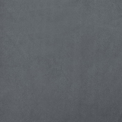 Kindersofa Dunkelgrau 60x40x30 cm Samt