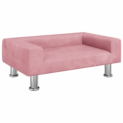 Kindersofa Rosa 70x45x26,5 cm Samt