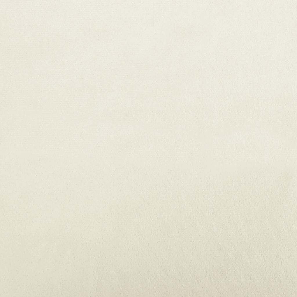 Kindersofa Creme 70x45x26,5 cm Samt