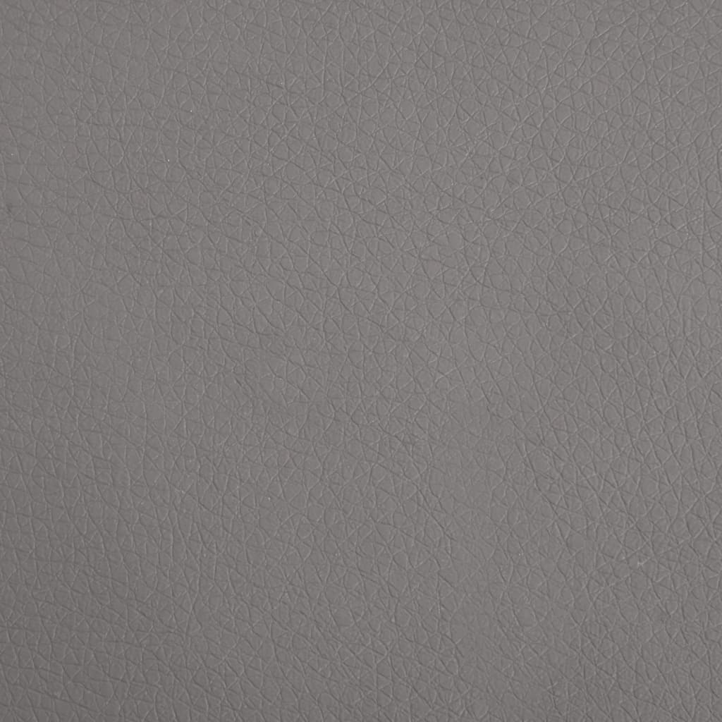 Kindersofa Grau 50x40x30 cm Kunstleder