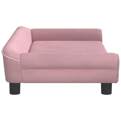 Kindersofa Rosa 100x50x26 cm Samt