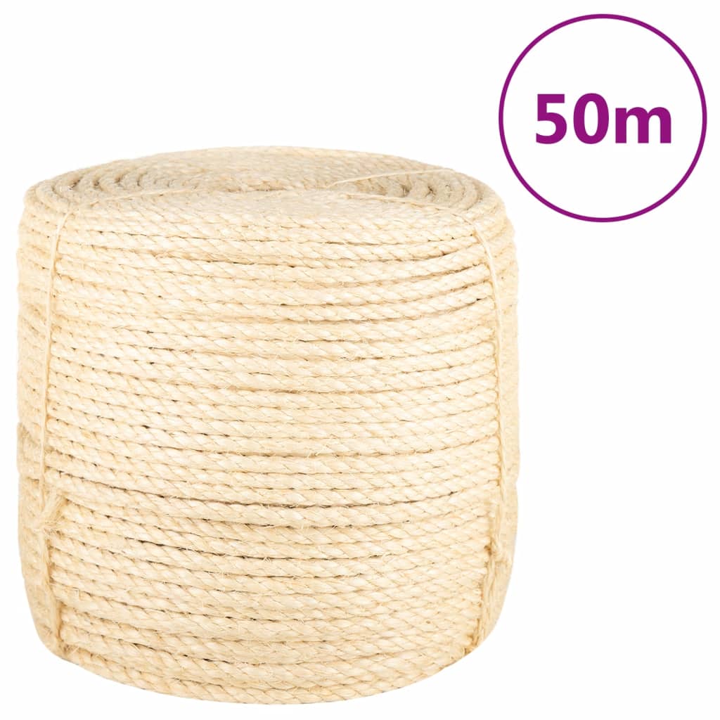 Seil 100% Sisal 8 mm 50 m