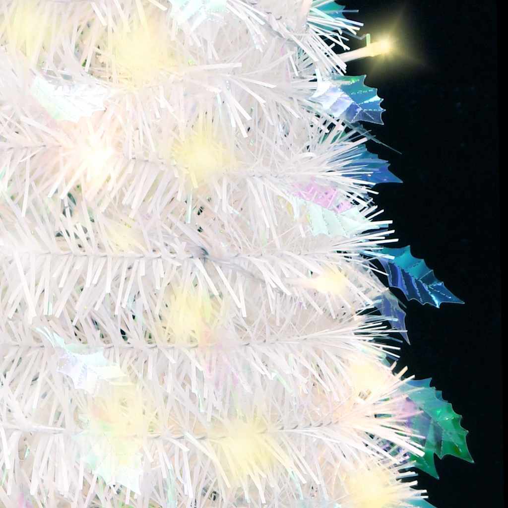 Pop-Up-Weihnachtsbaum Künstlich 200 LEDs Weiß 210 cm