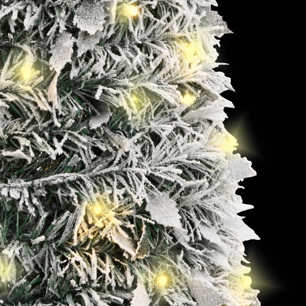 Pop-Up-Weihnachtsbaum Künstlich Beschneit 200 LEDs 210 cm