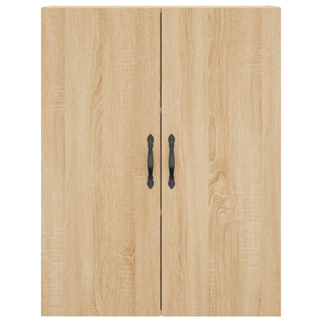 Highboard Sonoma-Eiche 69,5x34x180 cm Holzwerkstoff