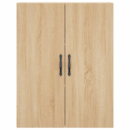 Highboard Sonoma-Eiche 69,5x34x180 cm Holzwerkstoff