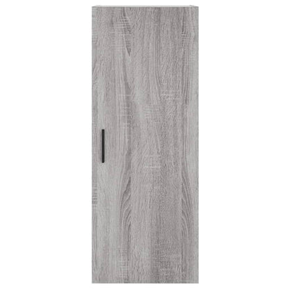 Highboard Grau Sonoma 34,5x34x180 cm Holzwerkstoff