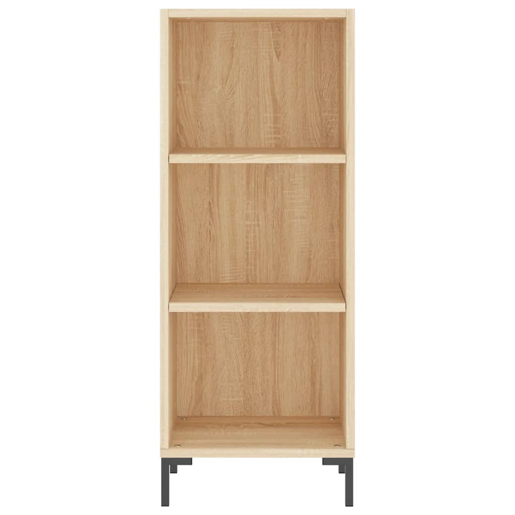 Highboard Sonoma-Eiche 34,5x34x180 cm Holzwerkstoff